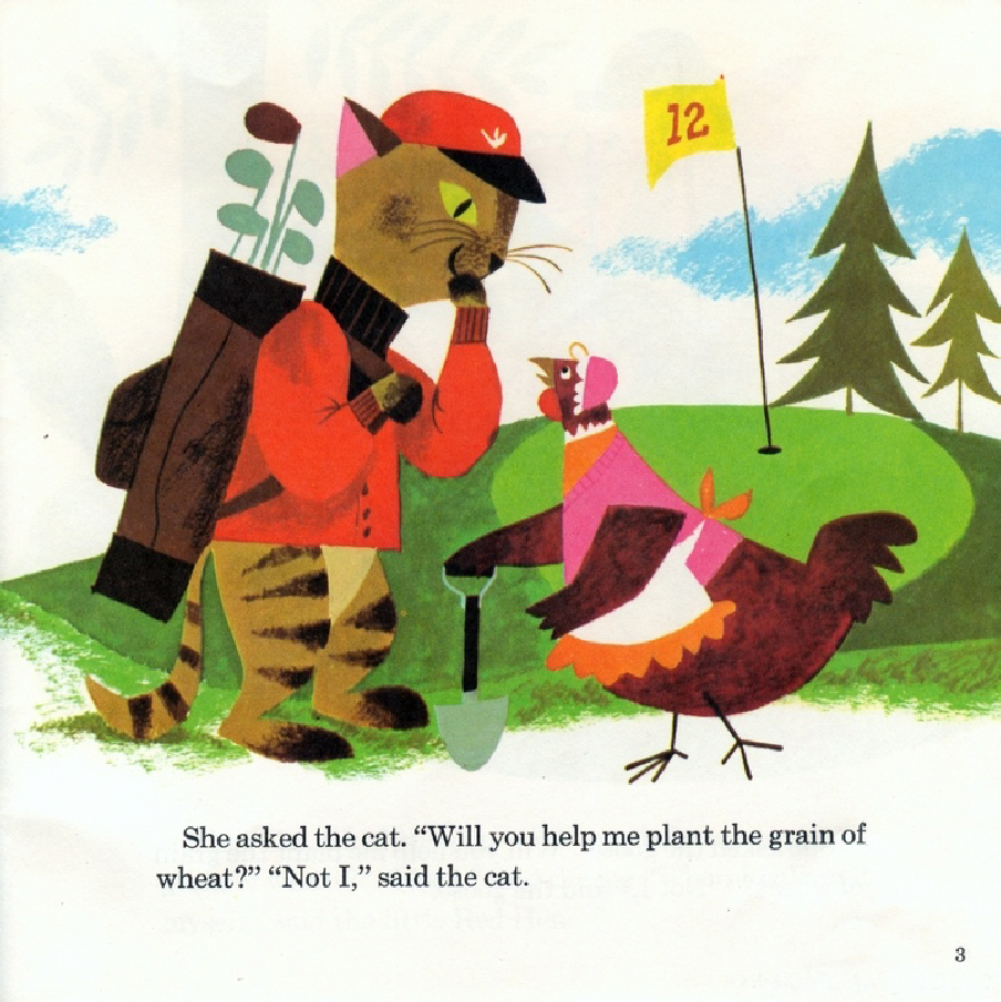 The Story of the Little Red Hen (05),绘本,绘本故事,绘本阅读,故事书,童书,图画书,课外阅读